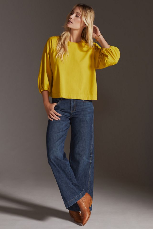 Velvet by Graham & Spencer Puff-Sleeve Blouse #3